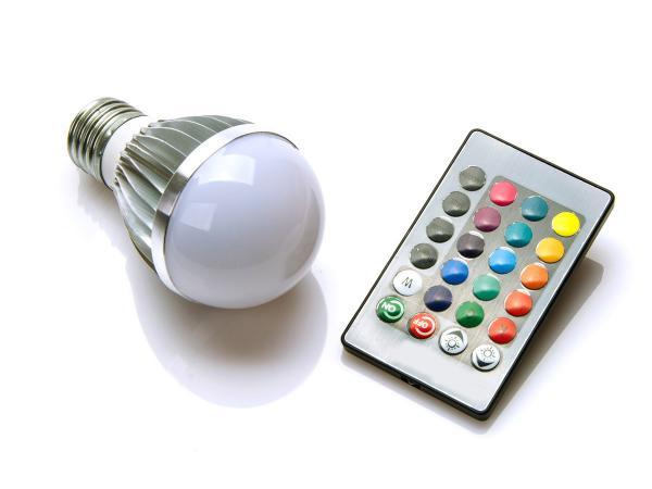 صادرات انواع لامپ ریموت دار ال ای دی
