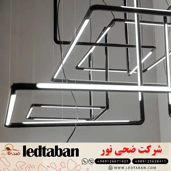 فروش عمده انواع چراغ خطی روکار